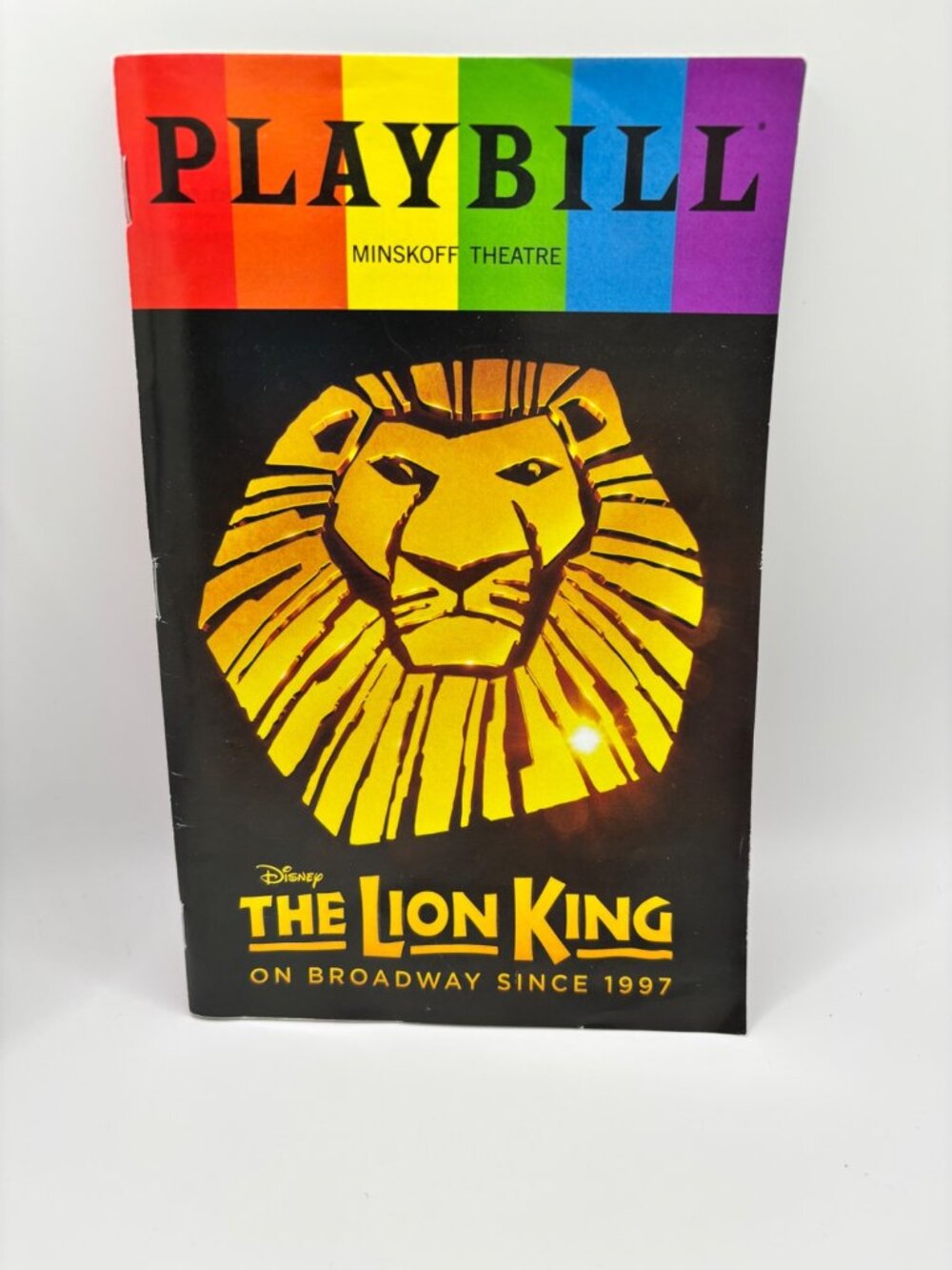 Disneys The Lion King Broadway Playbill From Minskoff Theatre June 2023